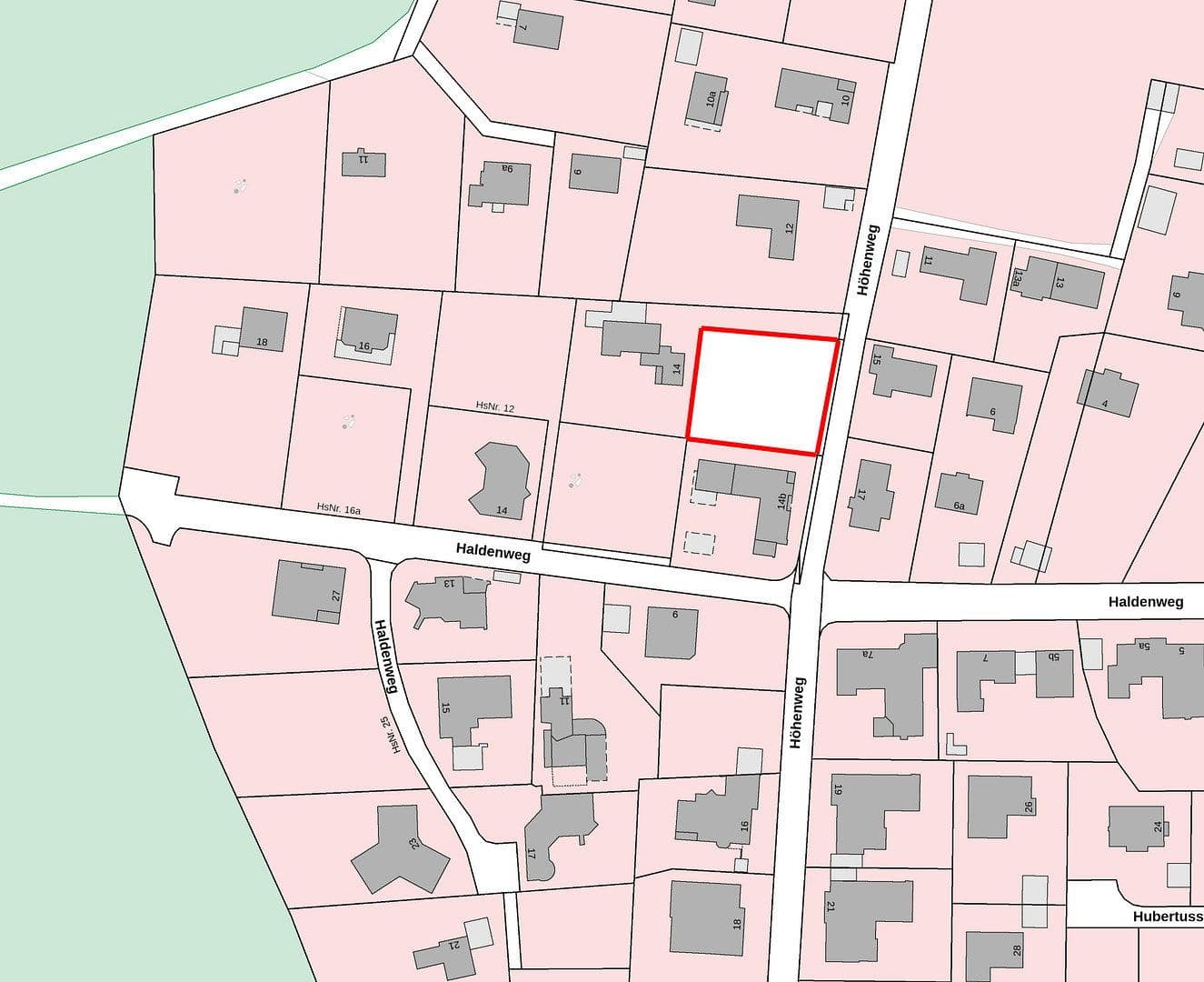 Predaj pozemku 1.096 m², Höhenweg 14 A, Stadtbergen, Bavorsko Predaj pozemku 1.096 m², Höhenweg 14 A, Stadtbergen, Bavorsko