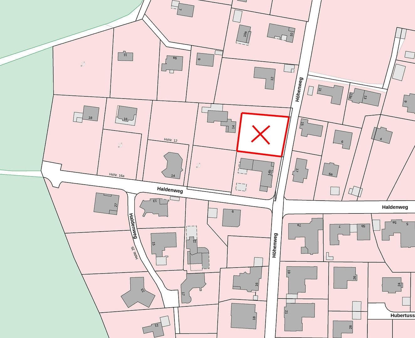 Predaj pozemku 1.096 m², Höhenweg 14 A, Stadtbergen, Bavorsko Predaj pozemku 1.096 m², Höhenweg 14 A, Stadtbergen, Bavorsko
