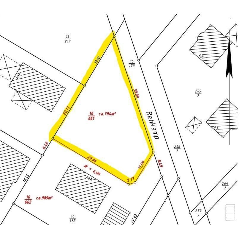 Predaj pozemku 794 m², Buchholz in der Nordheide, Dolné Sasko Predaj pozemku 794 m², Buchholz in der Nordheide, Dolné Sasko