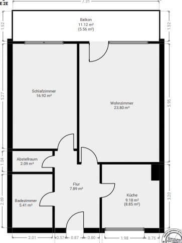 Prenájom bytu 2-izbový 71 m², Kleiststr 28, Dreieich, Hesensko Prenájom bytu 2-izbový 71 m², Kleiststr 28, Dreieich, Hesensko
