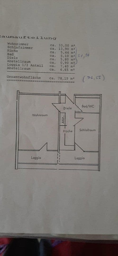 Predaj bytu 2-izbový 76 m², Bingen am Rhein, Porýnie-Falcko Predaj bytu 2-izbový 76 m², Bingen am Rhein, Porýnie-Falcko