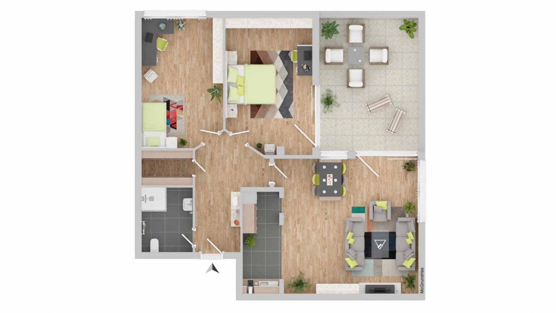 Predaj bytu 3-izbový 116 m², Waaler Straße 3, Rohrbach, Bavorsko Predaj bytu 3-izbový 116 m², Waaler Straße 3, Rohrbach, Bavorsko