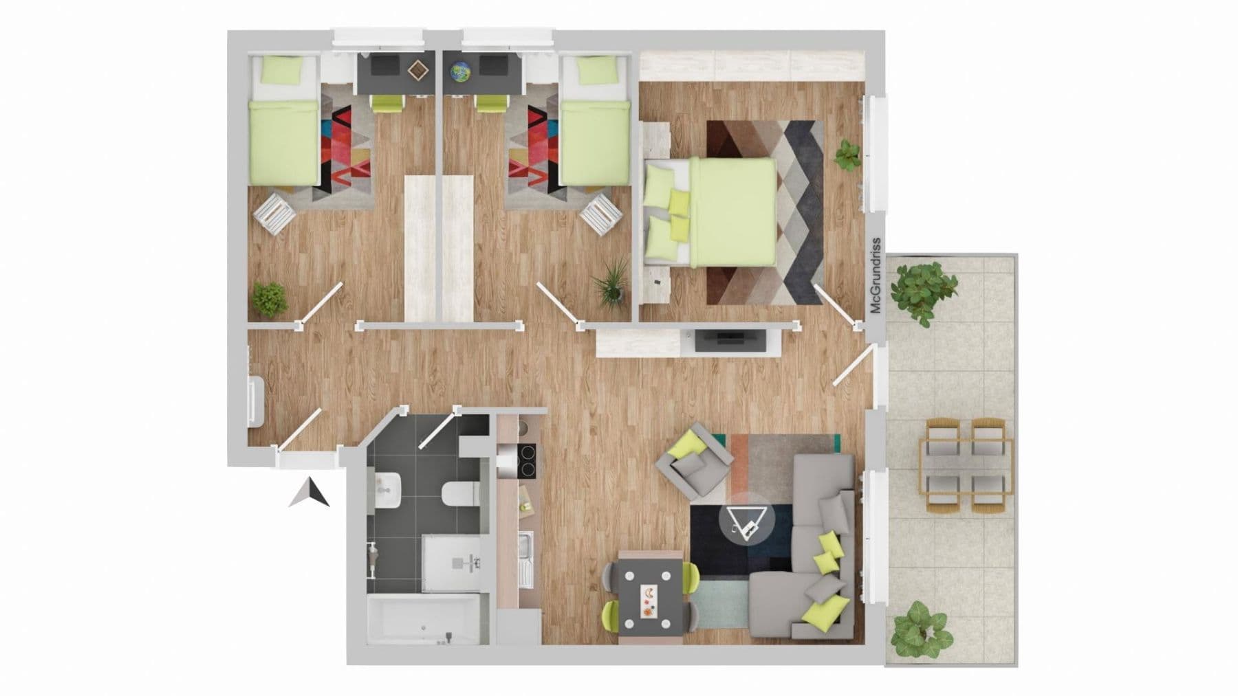 Predaj bytu 4-izbový 79 m², Waaler Straße 3, Rohrbach, Bavorsko Predaj bytu 4-izbový 79 m², Waaler Straße 3, Rohrbach, Bavorsko