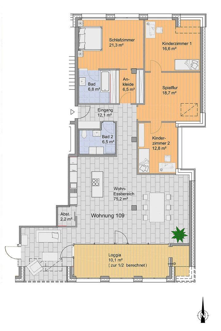 Prenájom bytu 5-izbový 194 m², Hauptstr. 29, Leinfelden-Echterdingen, Bádensko-Wurttembersko Prenájom bytu 5-izbový 194 m², Hauptstr. 29, Leinfelden-Echterdingen, Bádensko-Wurttembersko