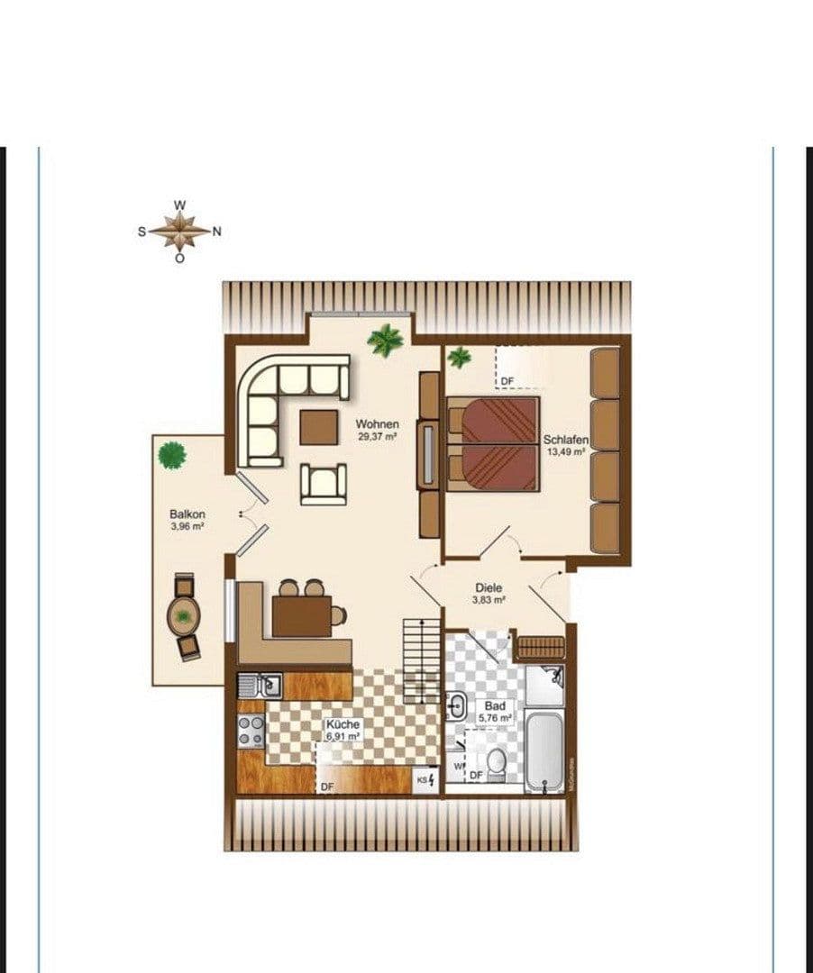 Predaj bytu 3-izbový 86 m², Mendelssohnstraße 1, Augsburg, Bavorsko Predaj bytu 3-izbový 86 m², Mendelssohnstraße 1, Augsburg, Bavorsko