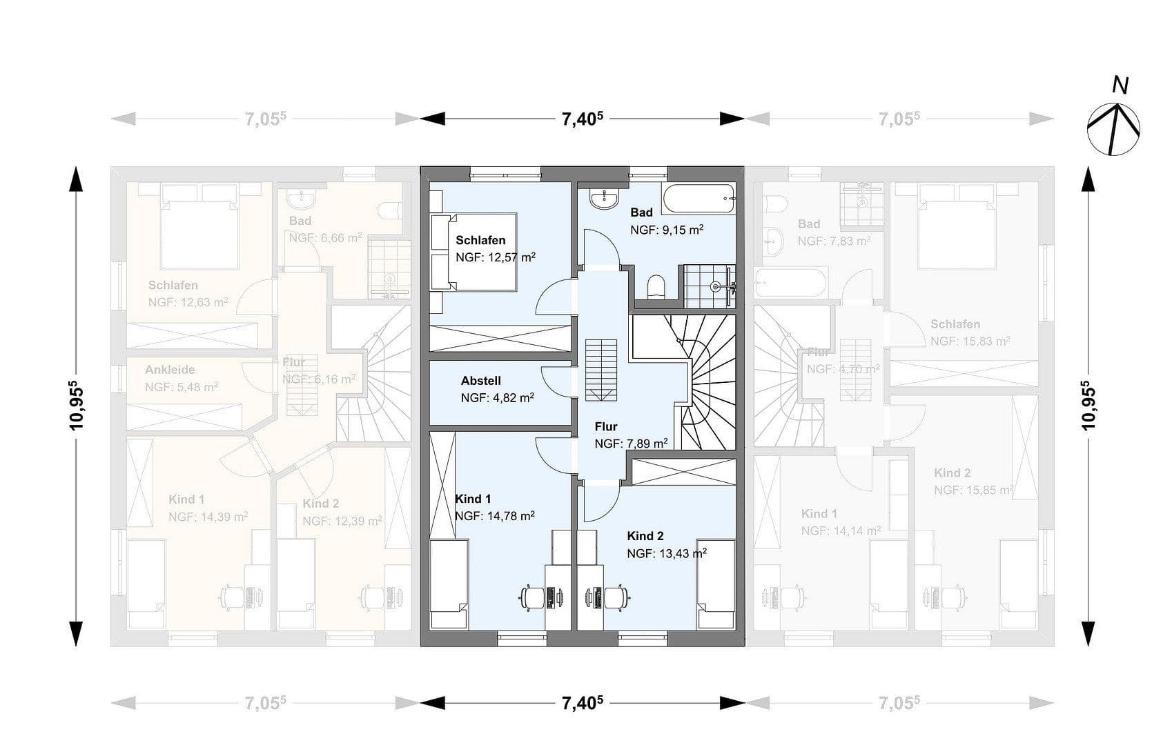 Predaj domu 127 m², pozemek 753 m², Rosdorf, Dolné Sasko Predaj domu 127 m², pozemek 753 m², Rosdorf, Dolné Sasko