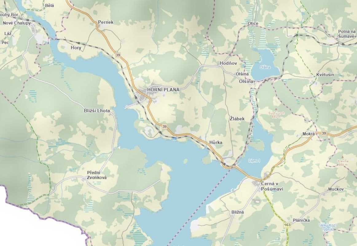 Predaj pozemku 15.988 m², Horní Planá, Jihočeský kraj Predaj pozemku 15.988 m², Horní Planá, Jihočeský kraj
