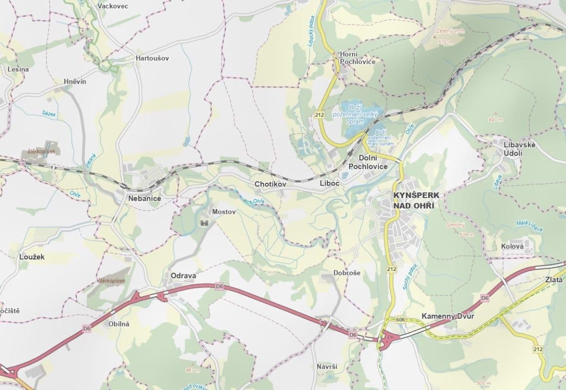 Predaj pozemku 2.254 m², Odrava, Karlovarský kraj Predaj pozemku 2.254 m², Odrava, Karlovarský kraj