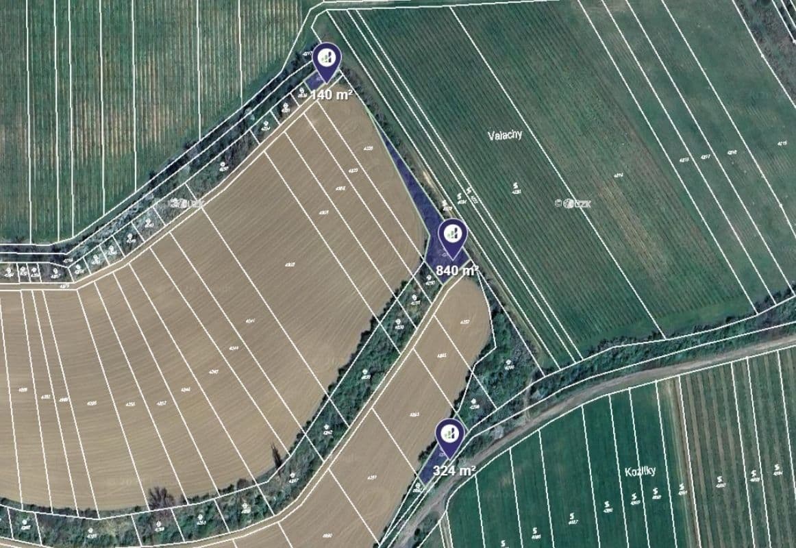 Predaj pozemku 12.565 m², Ořechov, Zlínský kraj Predaj pozemku 12.565 m², Ořechov, Zlínský kraj