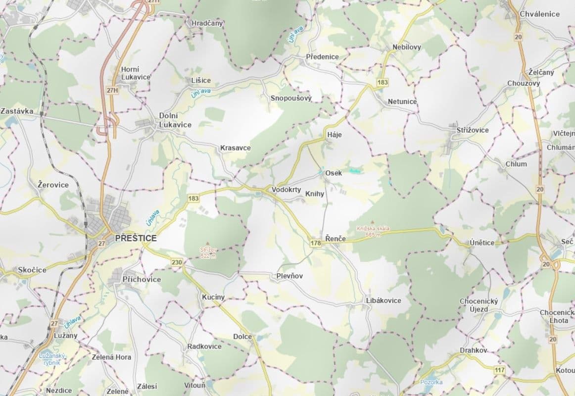Predaj pozemku 13.322 m², Řenče, Plzeňský kraj Predaj pozemku 13.322 m², Řenče, Plzeňský kraj