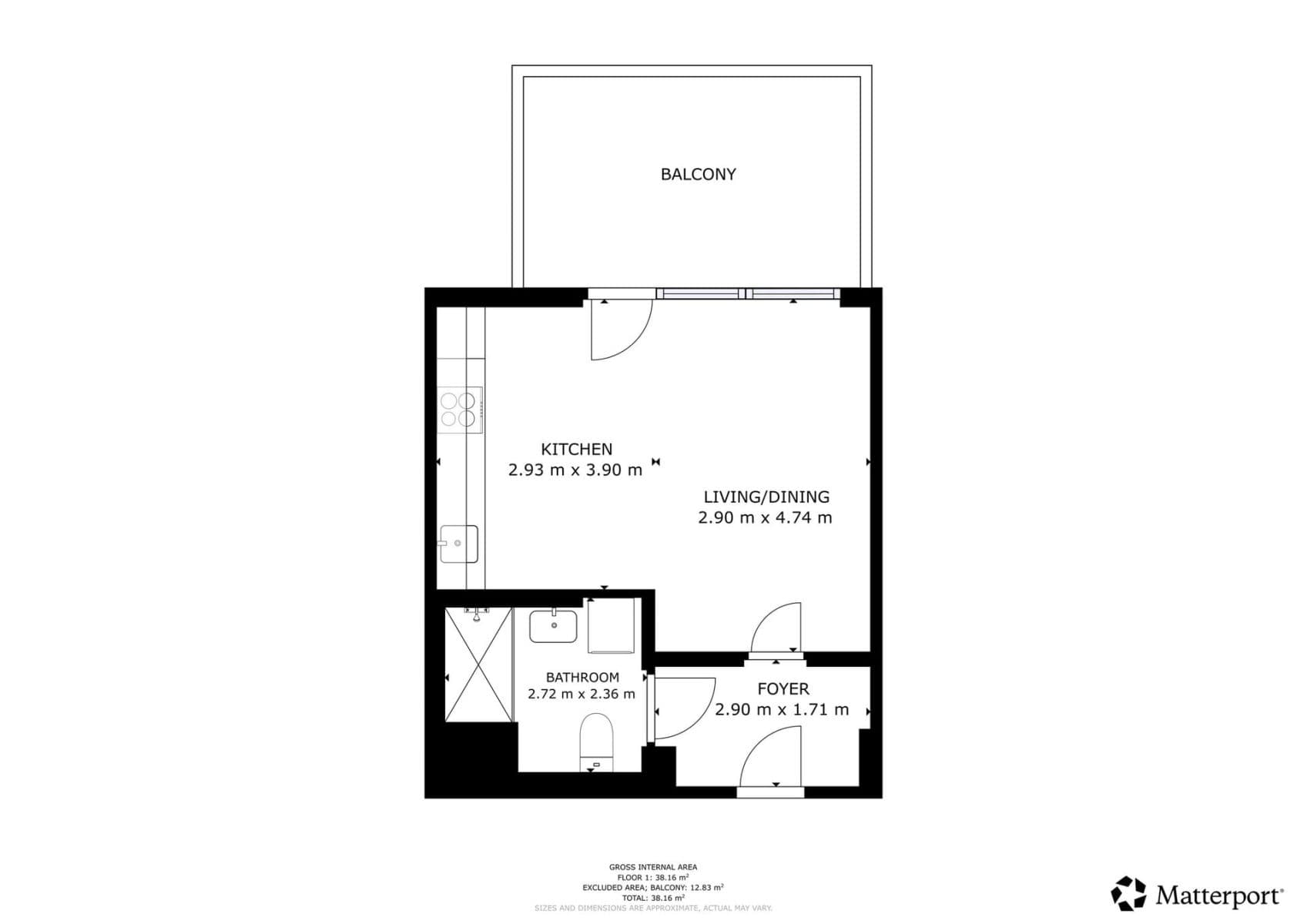 Prenájom bytu 1-izbový 37 m², Hábova, Praha, Praha Prenájom bytu 1-izbový 37 m², Hábova, Praha, Praha