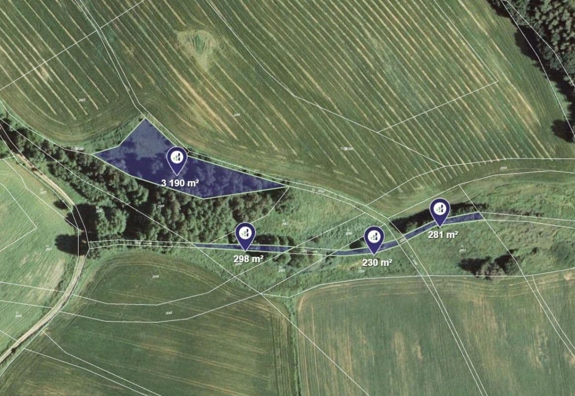 Predaj pozemku 3.999 m², Březina, Pardubický kraj Predaj pozemku 3.999 m², Březina, Pardubický kraj