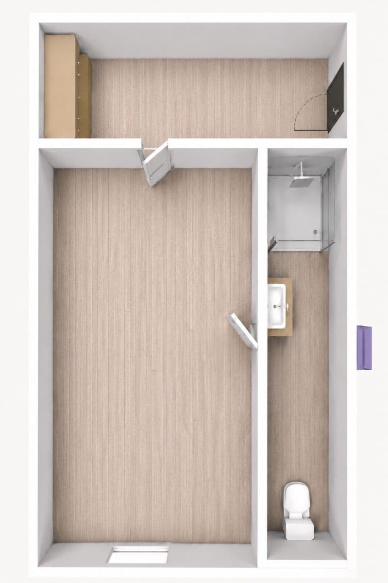 Predaj bytu 1-izbový 33 m², Korunní, Praha, Praha Predaj bytu 1-izbový 33 m², Korunní, Praha, Praha