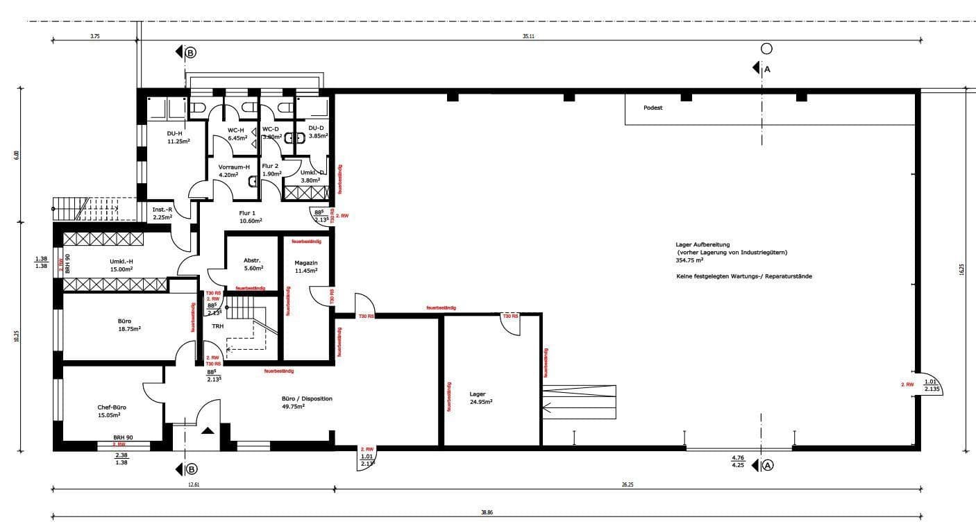 Predaj nebytového priestoru 4.000 m², Hagen, Severné Porýnie - Westfálsko Predaj nebytového priestoru 4.000 m², Hagen, Severné Porýnie - Westfálsko