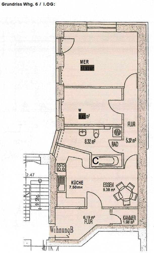 Predaj bytu 2-izbový 67 m², Seesener Straße 53, Berlin, Berlín Predaj bytu 2-izbový 67 m², Seesener Straße 53, Berlin, Berlín