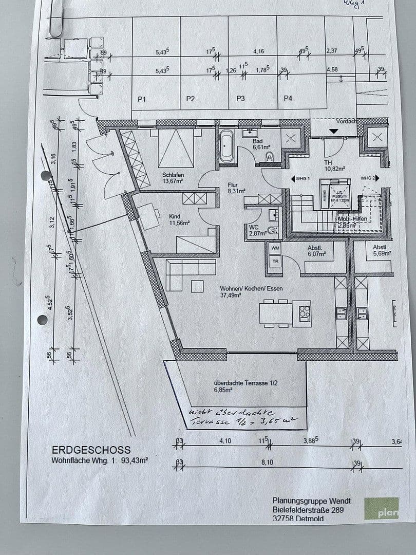 Prenájom bytu 3-izbový 98 m², Detmold, Severné Porýnie - Westfálsko Prenájom bytu 3-izbový 98 m², Detmold, Severné Porýnie - Westfálsko