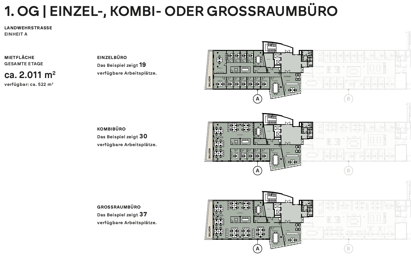 Prenájom kancelárie 1.846 m², Landwehrstraße 51, Darmstadt, Hesensko Prenájom kancelárie 1.846 m², Landwehrstraße 51, Darmstadt, Hesensko
