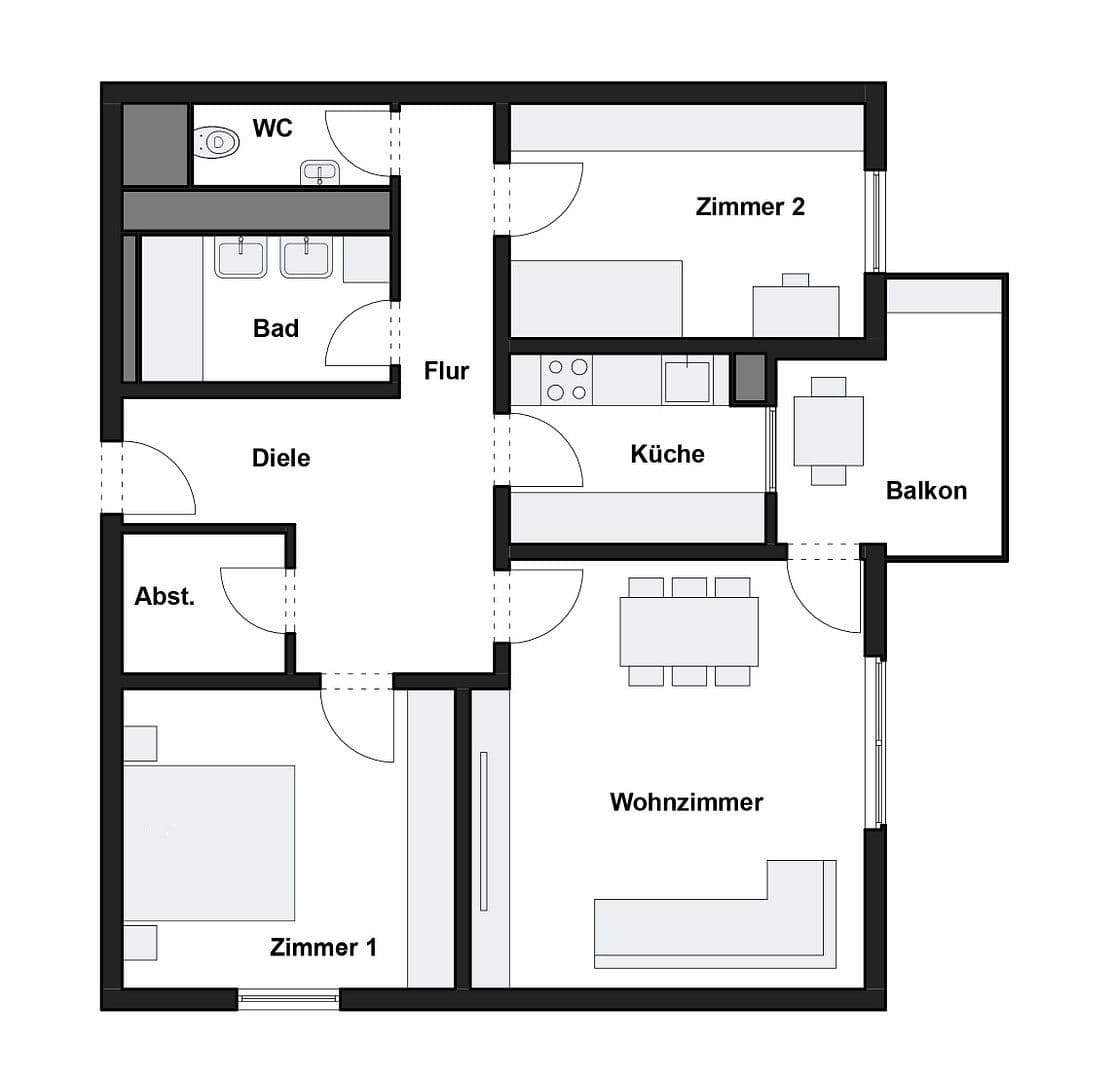 Predaj bytu 3-izbový 81 m², Böblingen, Bádensko-Wurttembersko Predaj bytu 3-izbový 81 m², Böblingen, Bádensko-Wurttembersko