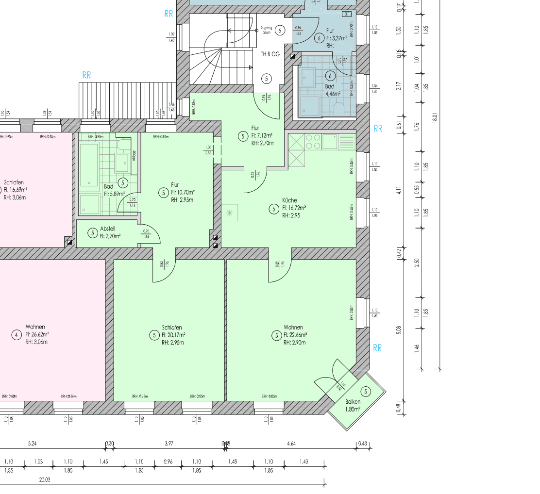 Prenájom bytu 4-izbový 86 m², Biesenthal, Brandenbursko Prenájom bytu 4-izbový 86 m², Biesenthal, Brandenbursko