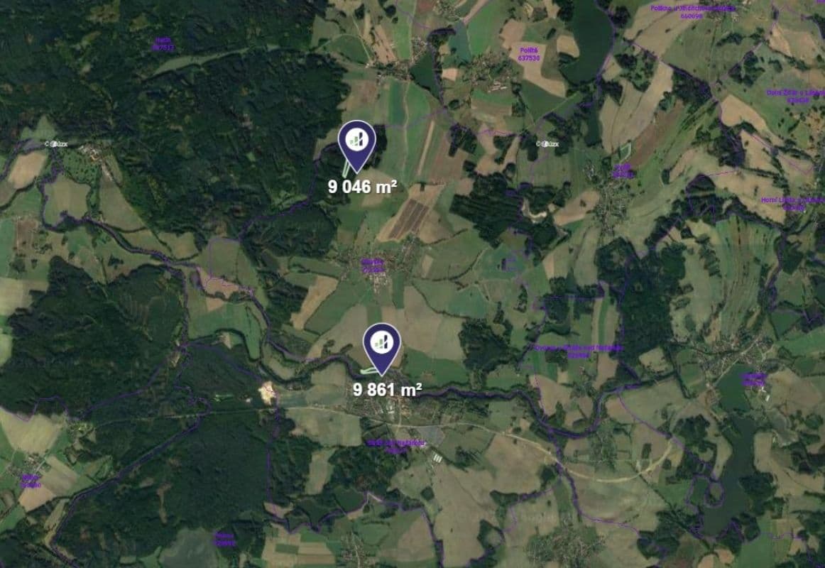 Predaj pozemku 18.907 m², Plavsko, Jihočeský kraj Predaj pozemku 18.907 m², Plavsko, Jihočeský kraj