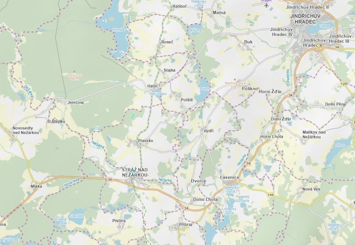 Predaj pozemku 18.907 m², Plavsko, Jihočeský kraj Predaj pozemku 18.907 m², Plavsko, Jihočeský kraj