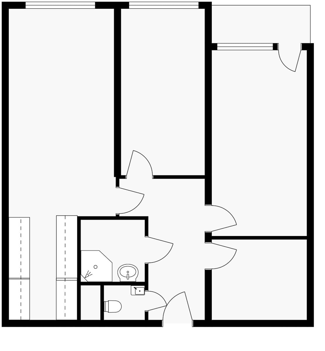 Predaj bytu 3-izbový 78 m², V Zahrádkách, Praha, Praha Predaj bytu 3-izbový 78 m², V Zahrádkách, Praha, Praha