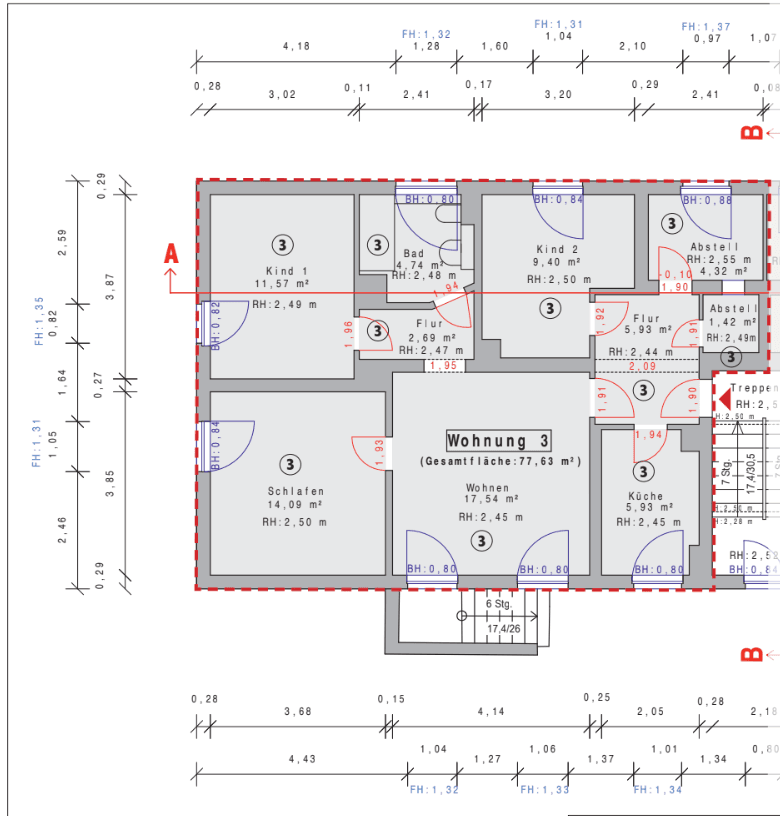 Prenájom bytu 4-izbový 78 m², Neukieritzsch, Sasko Prenájom bytu 4-izbový 78 m², Neukieritzsch, Sasko