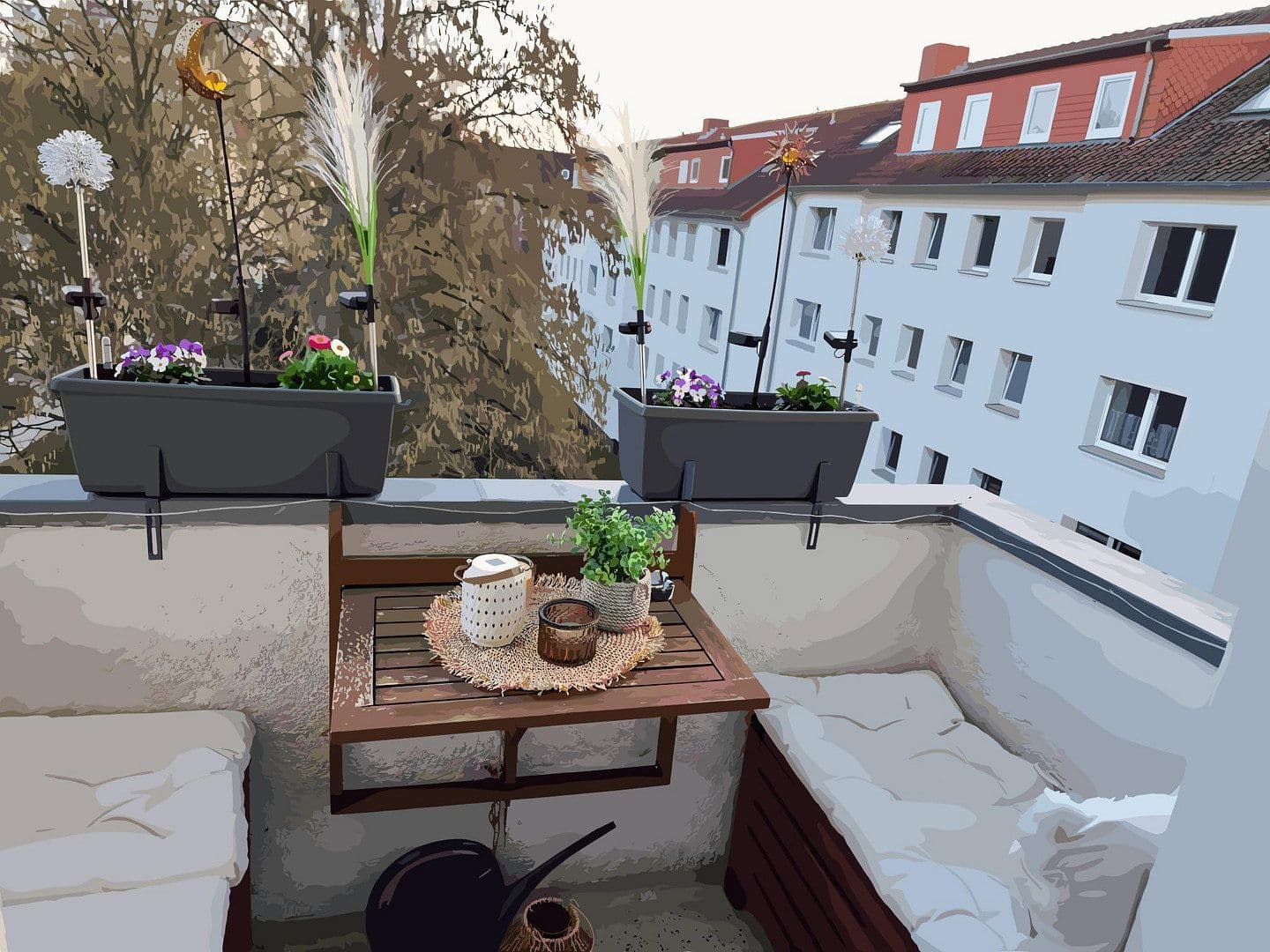 Predaj bytu 2-izbový 48 m², Strousbergstraße 12B, Hannover, Dolné Sasko Predaj bytu 2-izbový 48 m², Strousbergstraße 12B, Hannover, Dolné Sasko
