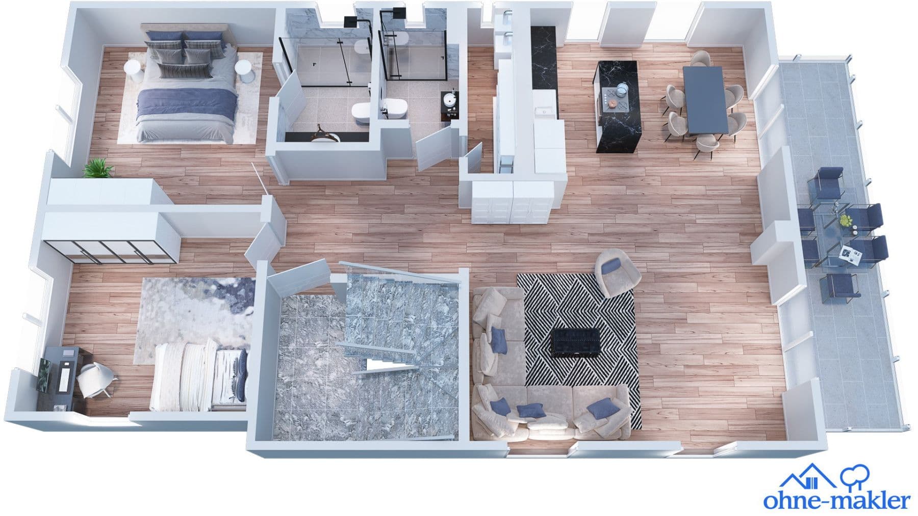 Predaj bytu 3-izbový 115 m², Geesthacht, Šlezvicko-Holštajnsko Predaj bytu 3-izbový 115 m², Geesthacht, Šlezvicko-Holštajnsko