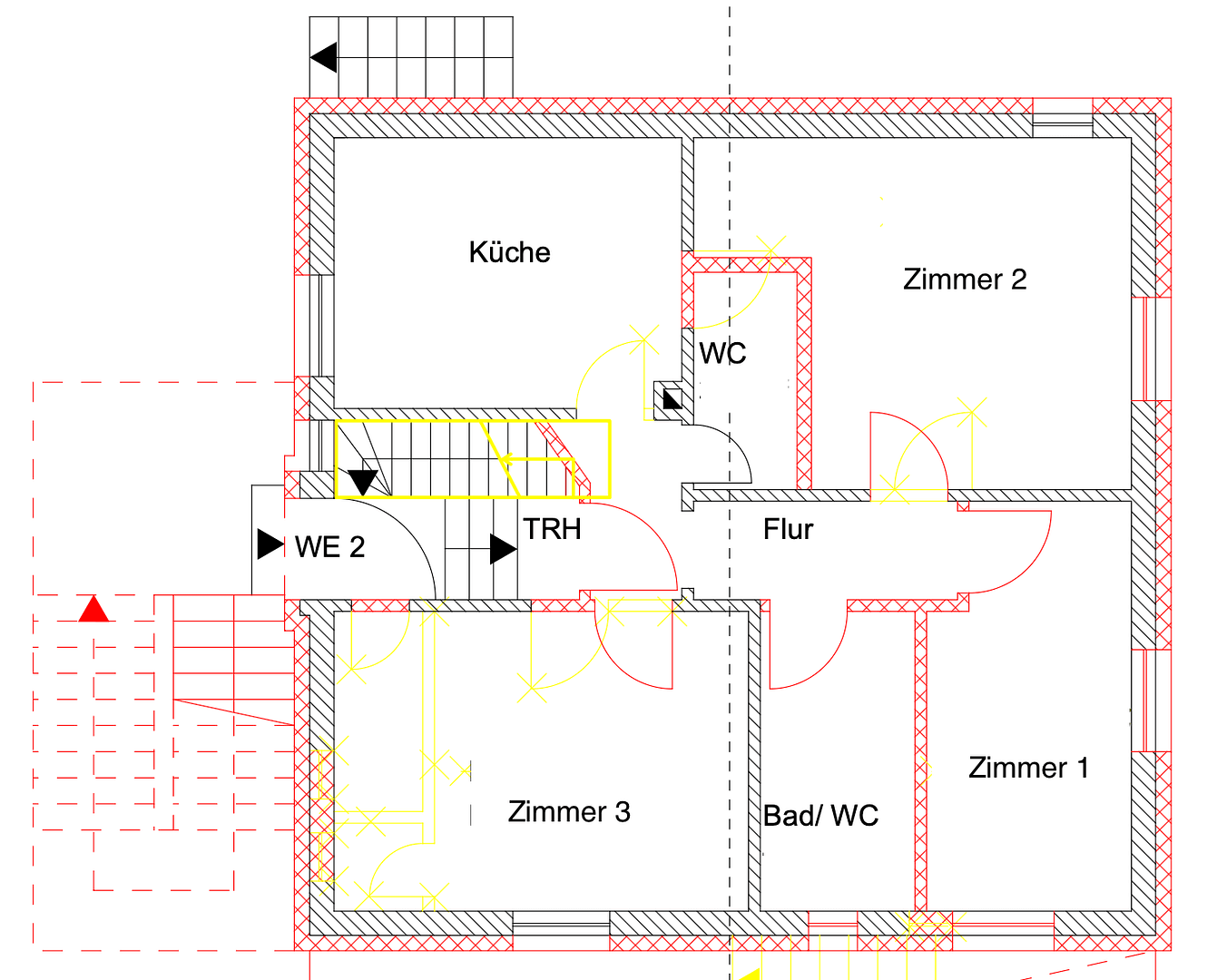 Prenájom bytu 3-izbový 60 m², Böblinger Straße 334, Stuttgart, Bádensko-Wurttembersko Prenájom bytu 3-izbový 60 m², Böblinger Straße 334, Stuttgart, Bádensko-Wurttembersko