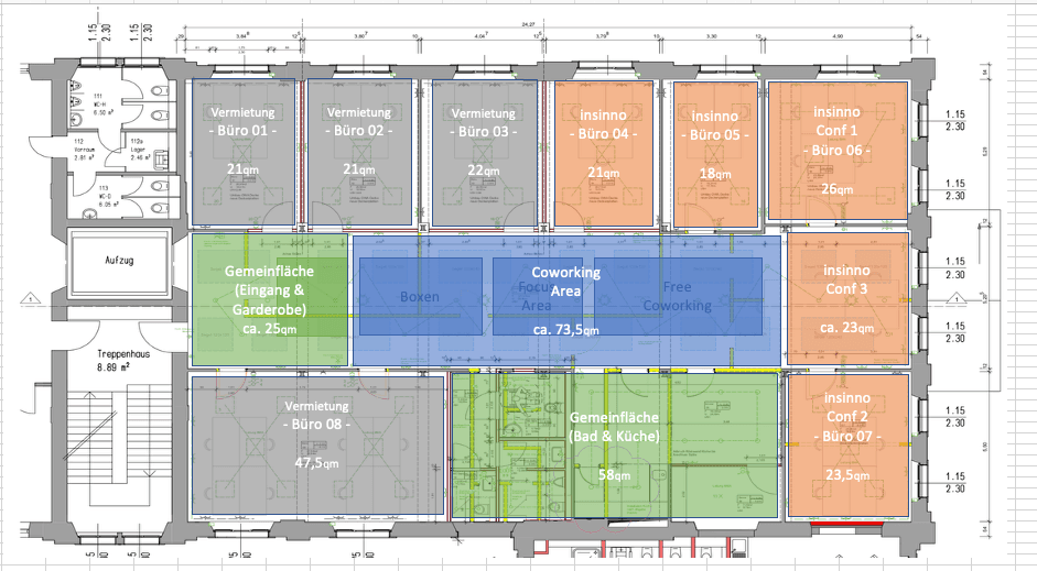 Prenájom kancelárie 380 m², Bergheimer Str. 147, Heidelberg, Bádensko-Wurttembersko Prenájom kancelárie 380 m², Bergheimer Str. 147, Heidelberg, Bádensko-Wurttembersko