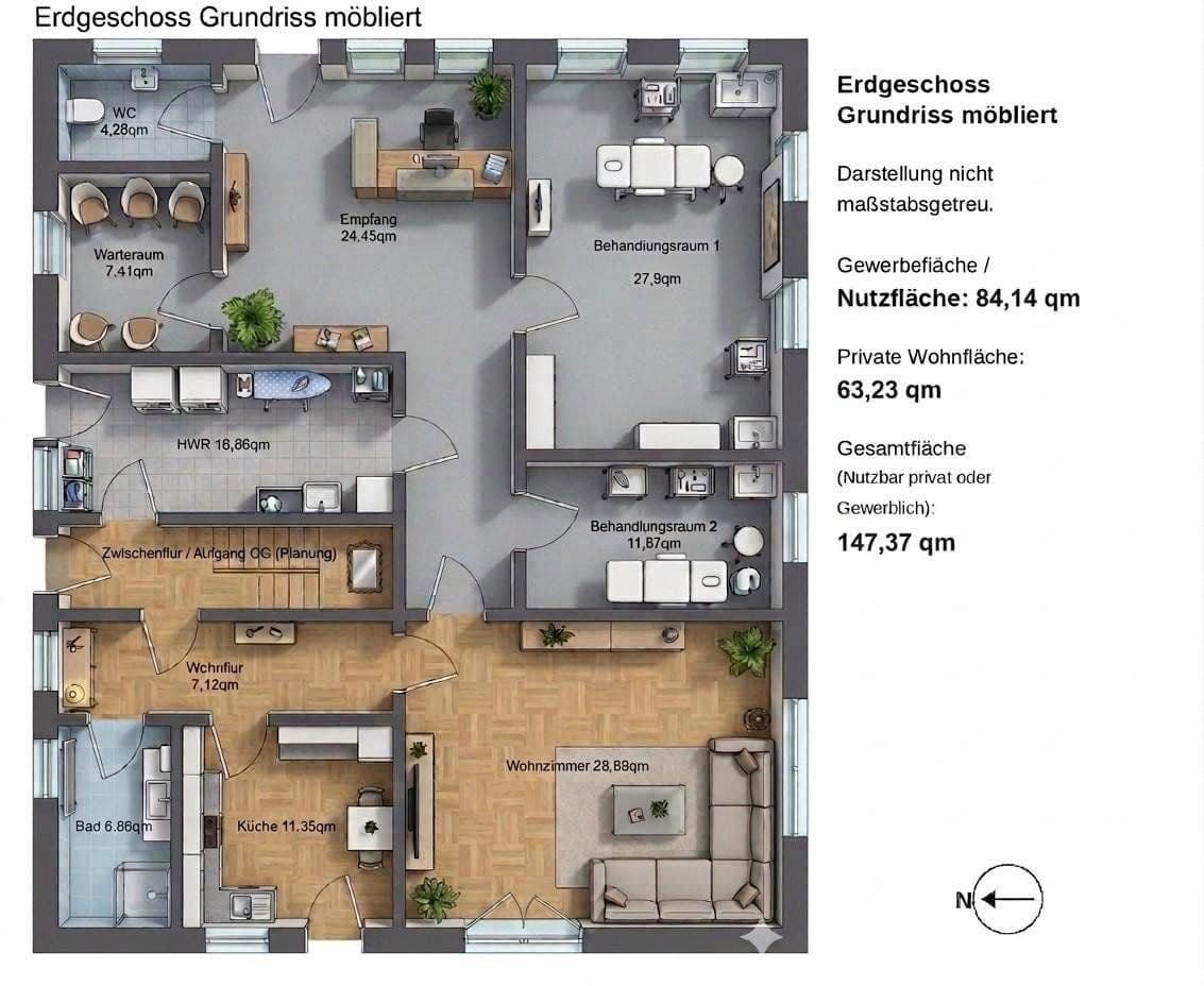 Predaj domu 147 m², pozemek 759 m², Ebstorf, Dolné Sasko Predaj domu 147 m², pozemek 759 m², Ebstorf, Dolné Sasko