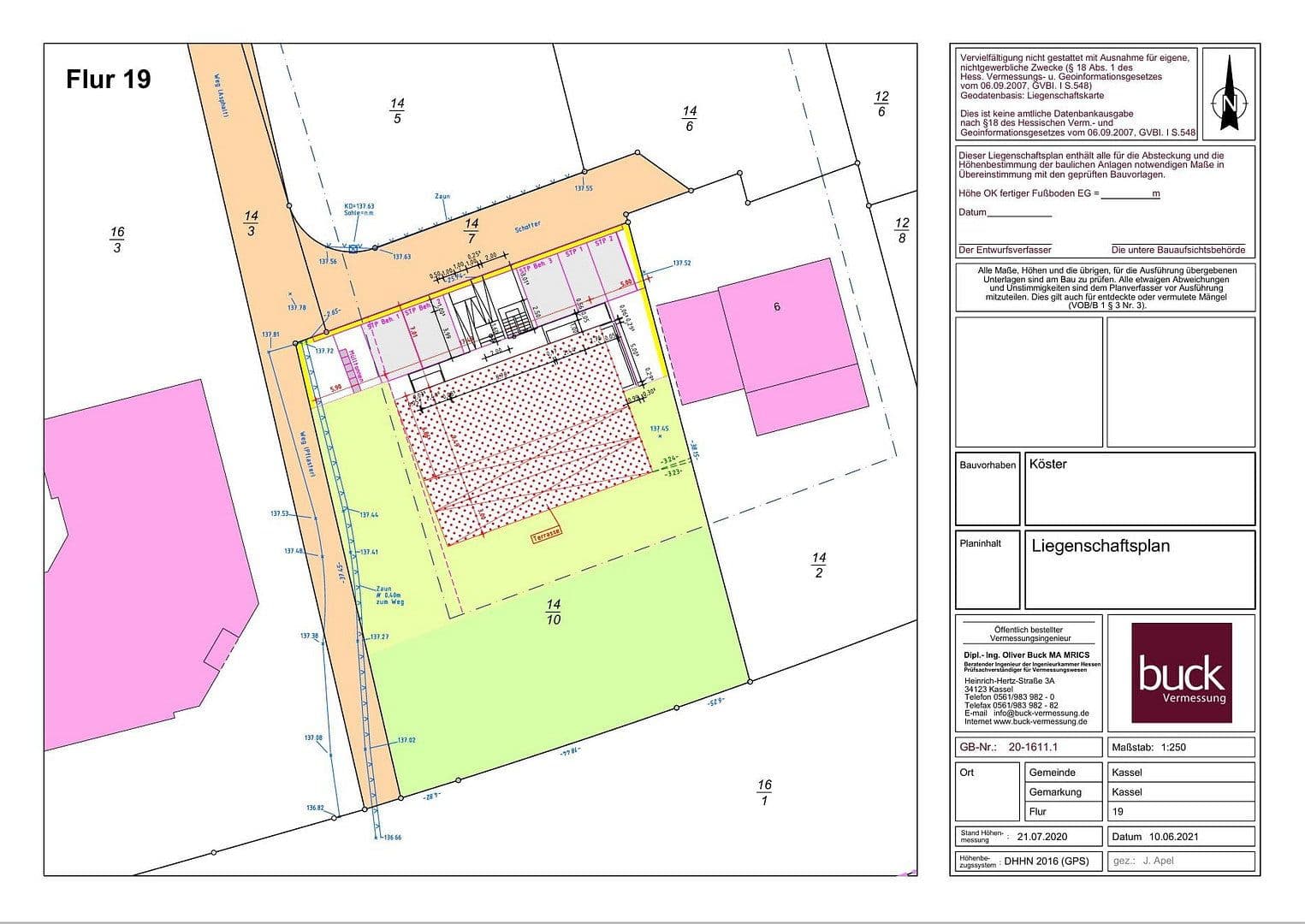 Predaj pozemku 1.209 m², Bleichenweg 4, Kassel, Hesensko Predaj pozemku 1.209 m², Bleichenweg 4, Kassel, Hesensko