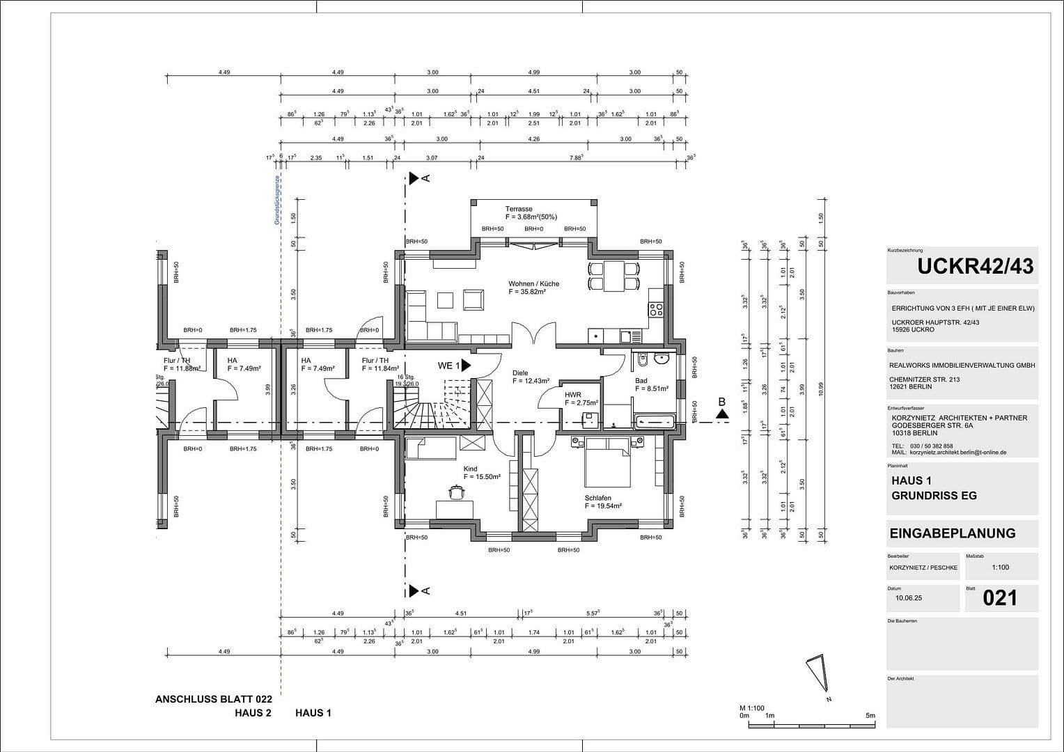 Predaj pozemku 879 m², Uckroer Hauptstraße 42–43, Luckau, Brandenbursko Predaj pozemku 879 m², Uckroer Hauptstraße 42–43, Luckau, Brandenbursko