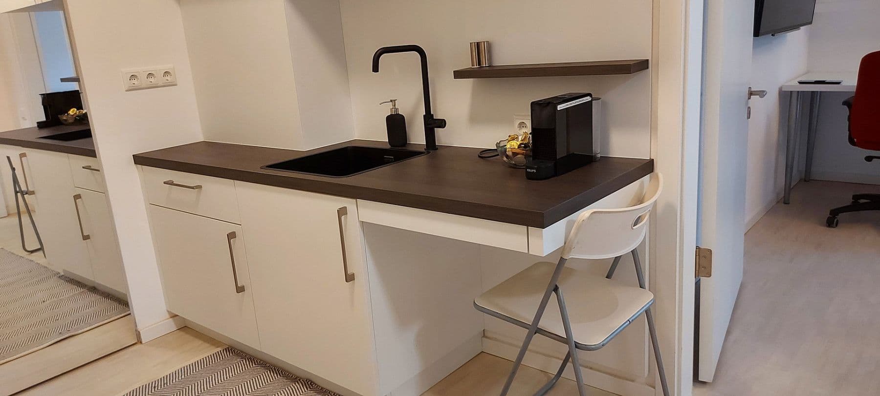 Prenájom bytu 2-izbový 30 m², Unterföhring, Bavorsko Prenájom bytu 2-izbový 30 m², Unterföhring, Bavorsko