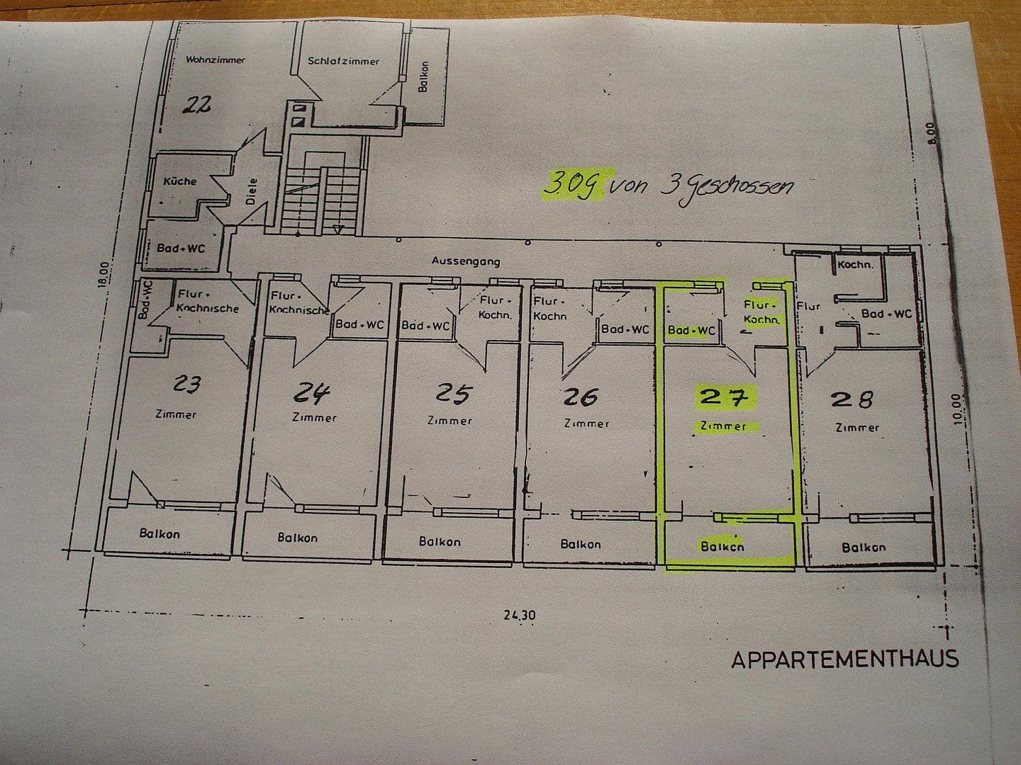 Prenájom bytu 1-izbový 26 m², Bad Nauheim, Hesensko Prenájom bytu 1-izbový 26 m², Bad Nauheim, Hesensko