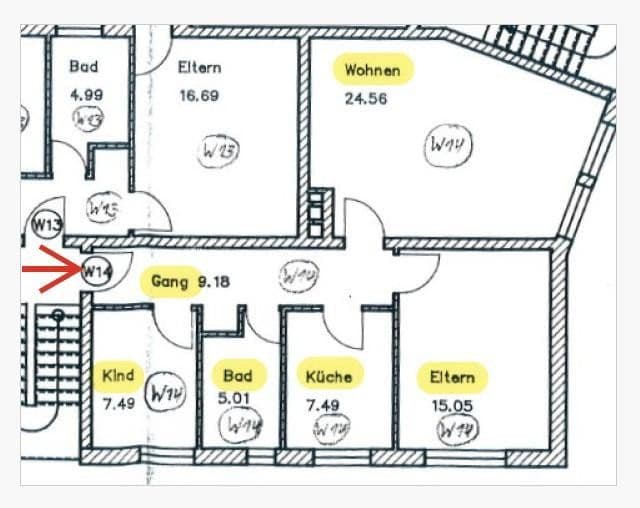 Predaj bytu 3-izbový 69 m², Augsburg, Bavorsko Predaj bytu 3-izbový 69 m², Augsburg, Bavorsko