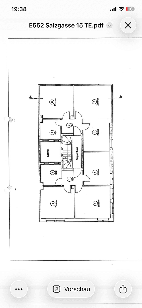 Predaj bytu 2-izbový 57 m², Salzgasse 15, Köln, Severné Porýnie - Westfálsko Predaj bytu 2-izbový 57 m², Salzgasse 15, Köln, Severné Porýnie - Westfálsko