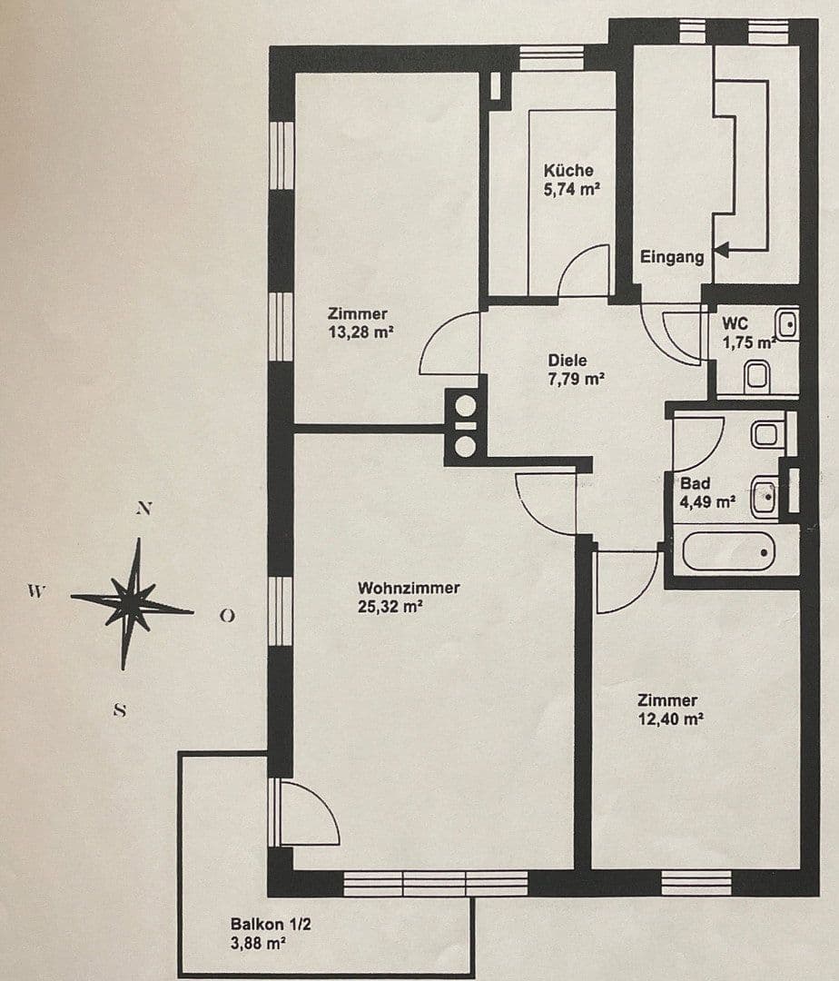 Prenájom bytu 3-izbový 75 m², Polkostraße 38a, München, Bavorsko Prenájom bytu 3-izbový 75 m², Polkostraße 38a, München, Bavorsko