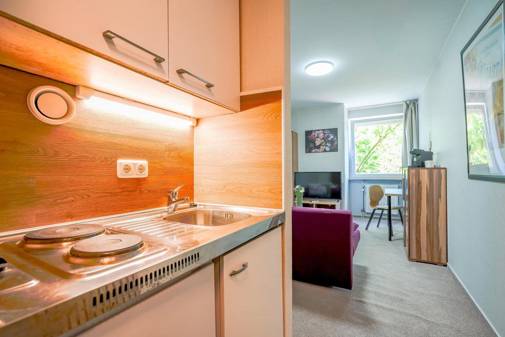 Prenájom bytu 1-izbový 20 m², Darmstadt, Hesensko Prenájom bytu 1-izbový 20 m², Darmstadt, Hesensko