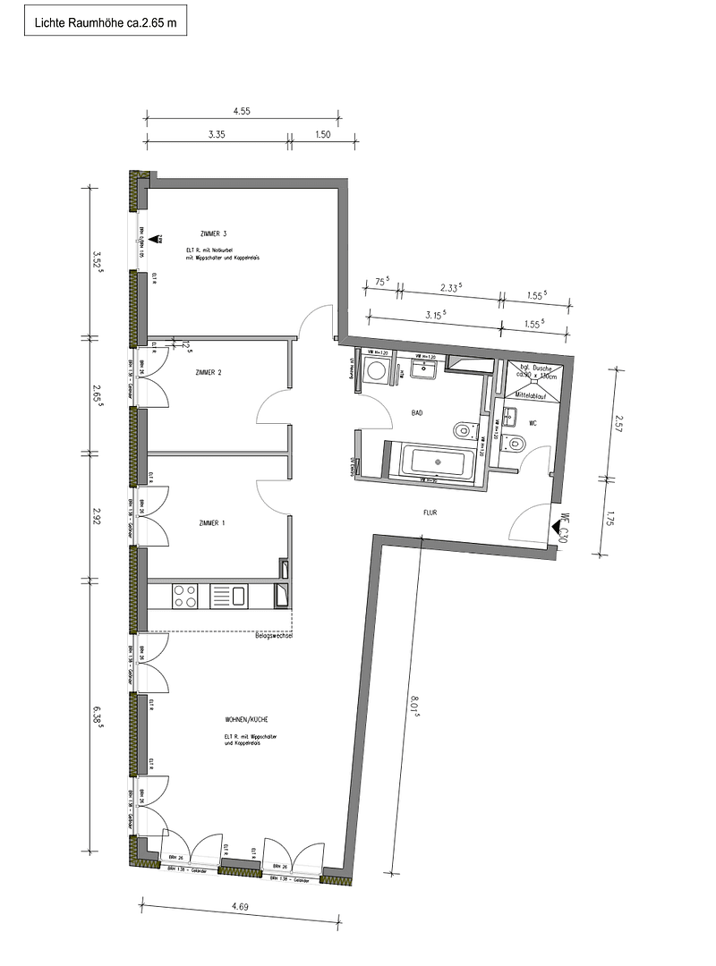 Predaj bytu 4-izbový 97 m², Berlin, Berlín Predaj bytu 4-izbový 97 m², Berlin, Berlín