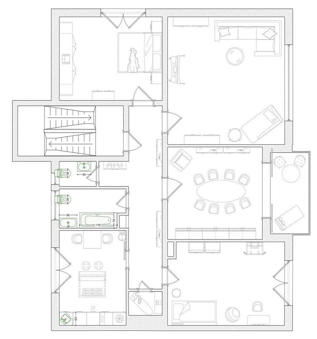 Predaj bytu 4-izbový 119 m², Essen, Severné Porýnie - Westfálsko Predaj bytu 4-izbový 119 m², Essen, Severné Porýnie - Westfálsko