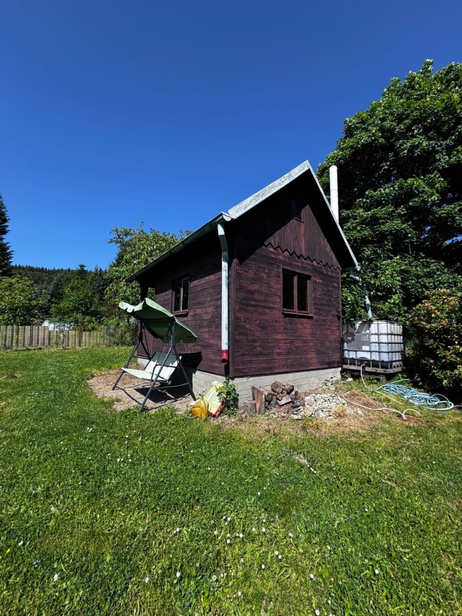 Predaj rekreačného objektu 15 m², pozemek 799 m², Lázně Kynžvart, Karlovarský kraj Predaj rekreačného objektu 15 m², pozemek 799 m², Lázně Kynžvart, Karlovarský kraj