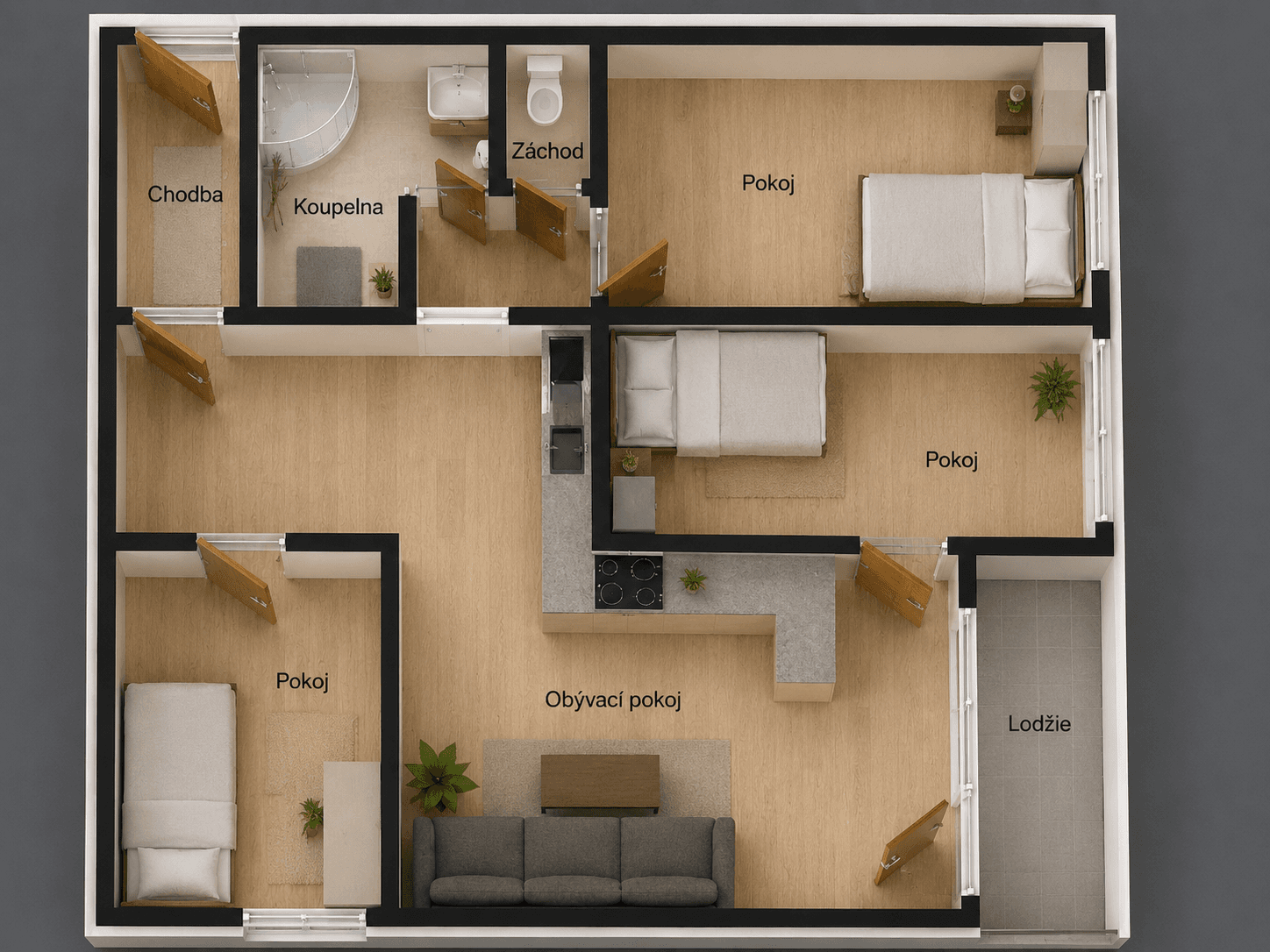 Predaj bytu 4-izbový 74 m², Tovární, Praha, Praha Predaj bytu 4-izbový 74 m², Tovární, Praha, Praha
