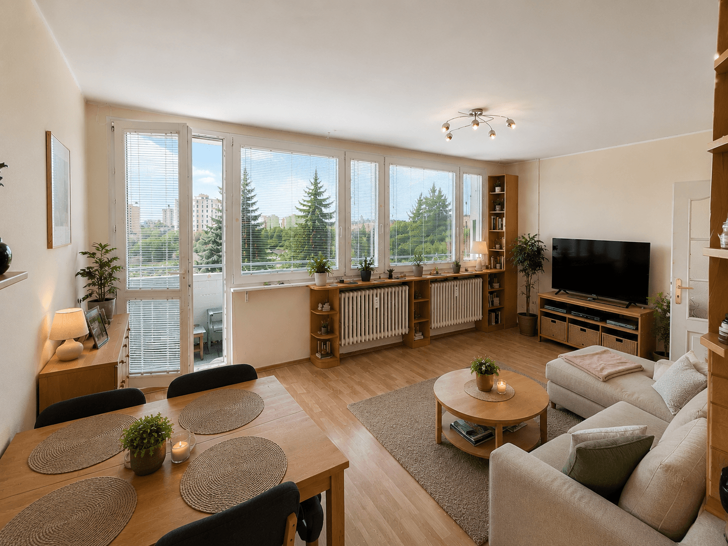 Prenájom bytu 3-izbový 80 m², Na Jarově, Praha, Praha Prenájom bytu 3-izbový 80 m², Na Jarově, Praha, Praha