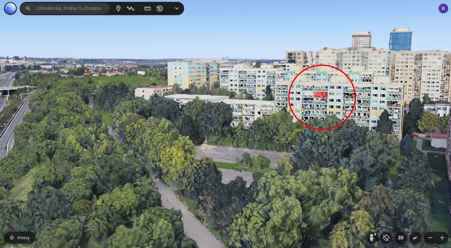 Predaj bytu 3-izbový 71 m², Zdiměřická, Praha, Praha Predaj bytu 3-izbový 71 m², Zdiměřická, Praha, Praha