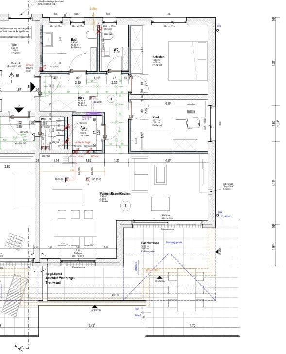 Prenájom bytu 3-izbový 102 m², Hühnlesäcker 4, Ilsfeld, Bádensko-Wurttembersko Prenájom bytu 3-izbový 102 m², Hühnlesäcker 4, Ilsfeld, Bádensko-Wurttembersko