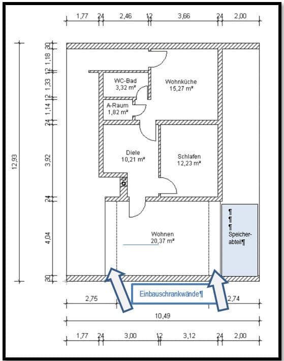 Prenájom bytu 2-izbový 65 m², Thaining, Bavorsko Prenájom bytu 2-izbový 65 m², Thaining, Bavorsko