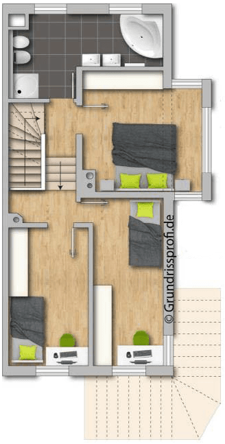 Predaj domu 173 m², pozemek 357 m², Edling, Bavorsko Predaj domu 173 m², pozemek 357 m², Edling, Bavorsko