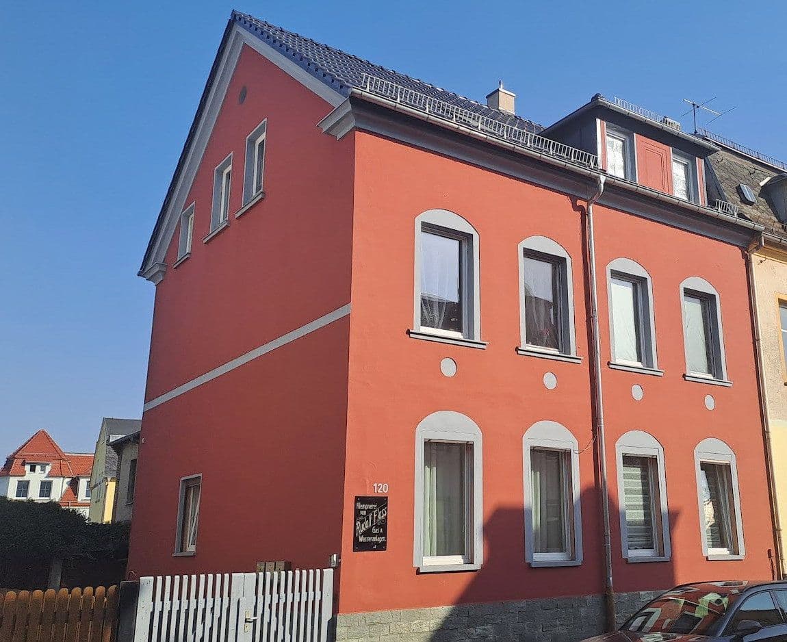 Prenájom bytu 3-izbový 76 m², Crimmitschau, Sasko Prenájom bytu 3-izbový 76 m², Crimmitschau, Sasko